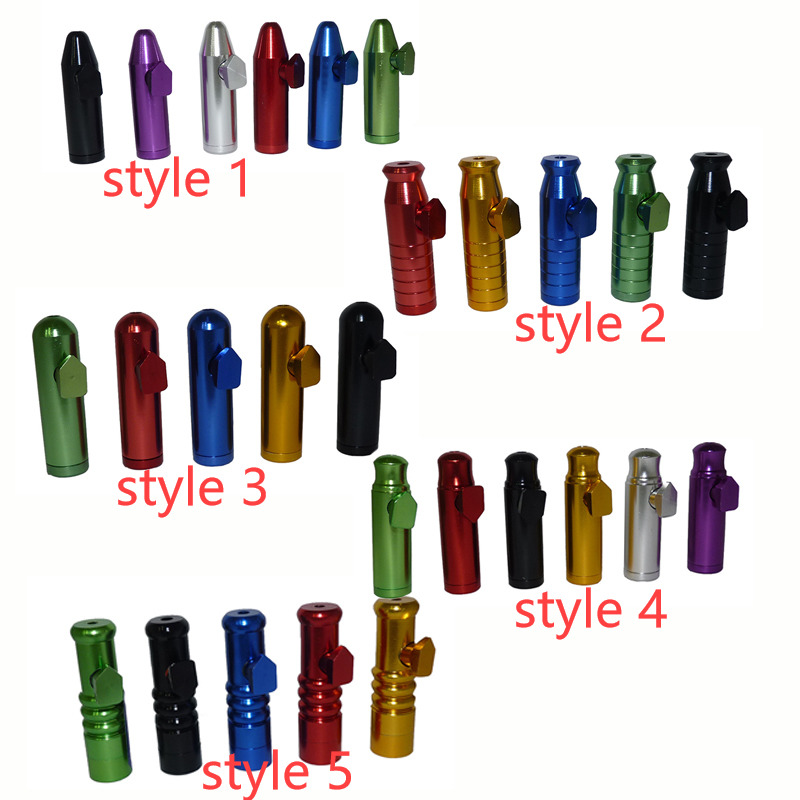 Bullet Rocket Shaped Snorter Sniff Dispenser Height Aluminum Metal Nasal Endurable For Cigarette Smoking Snuff Bottle pipe
Bullet Rocket Shaped Snorter Sniff Dispenser Height Aluminum Metal Nasal Endurable For Cigarette Smoking Snuff Bottle pipe