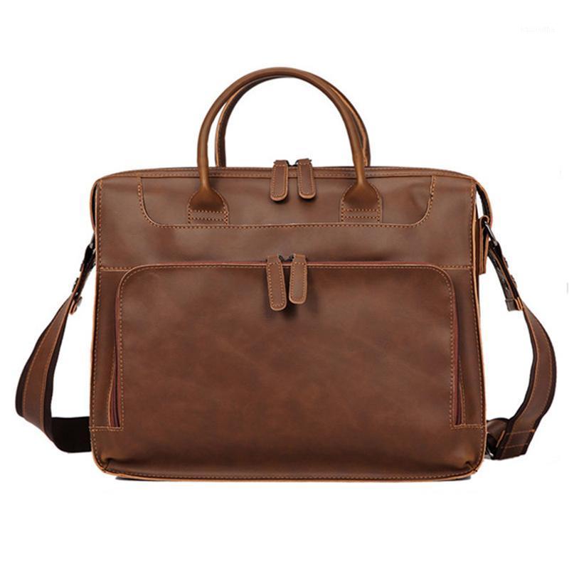 Women Bag Large Capacity 14 Inch Laptop Briefcase Bags for Documents Messenger Bag Vintage Leather Business1, Brown
Women Bag Large Capacity 14 Inch Laptop Briefcase Bags for Documents Messenger Bag Vintage Leather Business1, Brown
