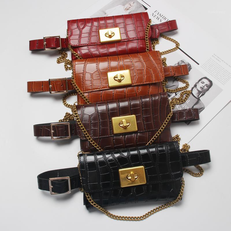 Alligator Pattern PU Waist Packs For Women Vinage Metal Chain Messenger Bag Faux Leather Large Size Waist Belt Wallet Purse Bag1, Black
Alligator Pattern PU Waist Packs For Women Vinage Metal Chain Messenger Bag Faux Leather Large Size Waist Belt Wallet Purse Bag1, Black
