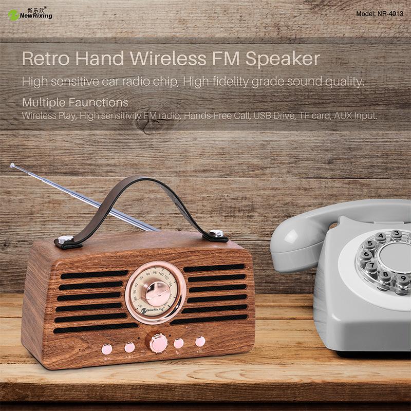 Classical Retro FM handle Radio Receiver Portable Decoration MP3 Radio stereo Bluetooth Speaker AUX USB Rechargeable Loud voice
Classical Retro FM handle Radio Receiver Portable Decoration MP3 Radio stereo Bluetooth Speaker AUX USB Rechargeable Loud voice