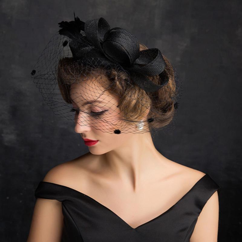 2021 New Arrival Top Hat Female Briton Versatile Black Linen Women Feather Veil Handmade Headdress Photography
2021 New Arrival Top Hat Female Briton Versatile Black Linen Women Feather Veil Handmade Headdress Photography
