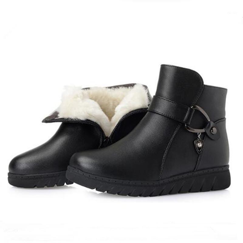 New Winter Boots Women Fashion Shoes snow Boots Genuine Leather Inside Plush and Wool Women Warm Shoes Non-slip Flat1, Black short plush
New Winter Boots Women Fashion Shoes snow Boots Genuine Leather Inside Plush and Wool Women Warm Shoes Non-slip Flat1, Black short plush