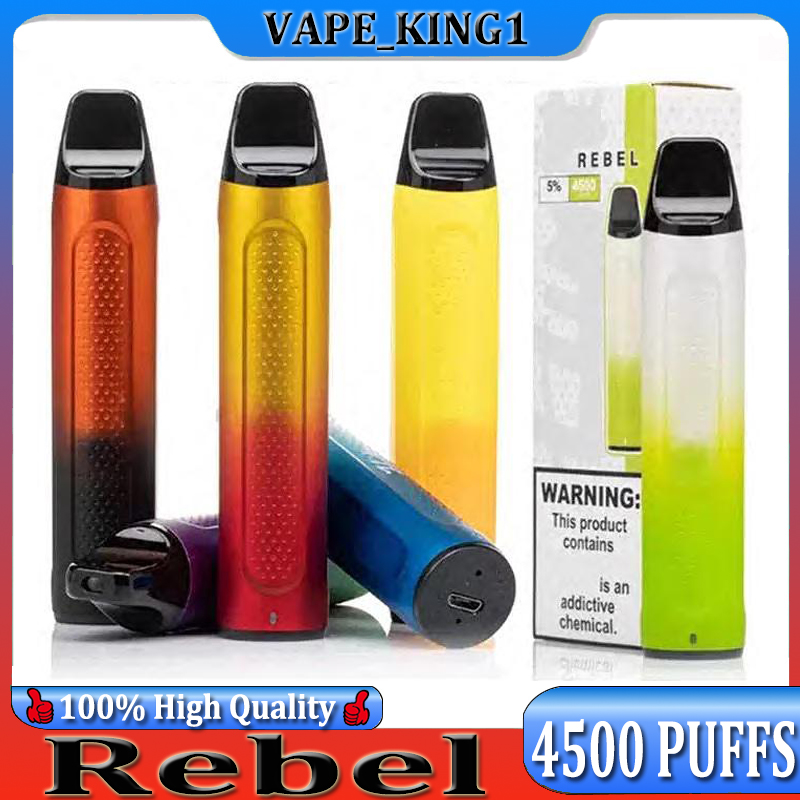 Hydee Rebel 4500 3300 Puffs Disposable E Cigarettes Device Kit Rechargeable Powerful Battery 8ml Prefilled Pod Cartridge Vape Pen VS 3300 Pu
Hydee Rebel 4500 3300 Puffs Disposable E Cigarettes Device Kit Rechargeable Powerful Battery 8ml Prefilled Pod Cartridge Vape Pen VS 3300 Pu