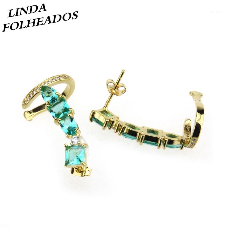 Stud Designed Gold/Silver Color Copper Green Cubic Zirconia Delicate Earrings Jewelry For Women Gift Party1
Stud Designed Gold/Silver Color Copper Green Cubic Zirconia Delicate Earrings Jewelry For Women Gift Party1