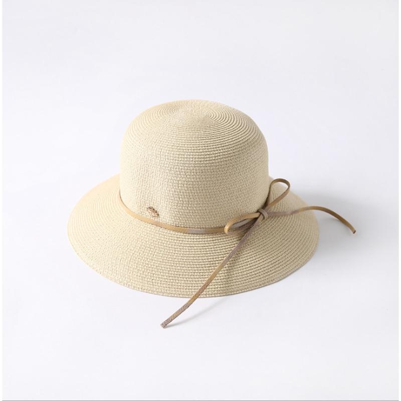Straw hat women's summer small fresh sun hat sunscreen Big Brim same sun fisherman's Beach 
Straw hat women's summer small fresh sun hat sunscreen Big Brim same sun fisherman's Beach