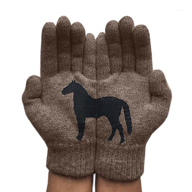 Women's Gloves Winter Thick Warm Knit Full Finger Gloves Dark Horse Fun Irregular Patchwork Palm Elastic Outdoor Ski1
Women's Gloves Winter Thick Warm Knit Full Finger Gloves Dark Horse Fun Irregular Patchwork Palm Elastic Outdoor Ski1
