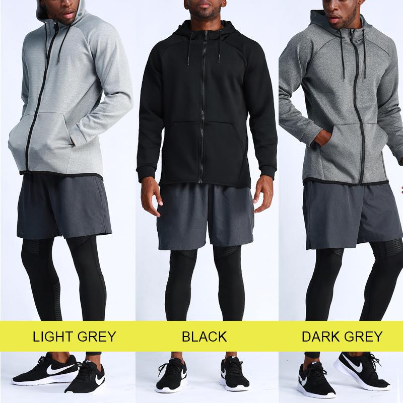 New Men Quick-Drying Jacket Autumn And Winter Sports Jacket Men'S Sportswear With Hat Comprehensive Training, Black
New Men Quick-Drying Jacket Autumn And Winter Sports Jacket Men'S Sportswear With Hat Comprehensive Training, Black