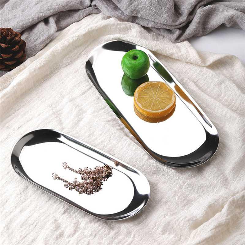 Oval Storage Tray Metal Tray Home Kitchen Oval Fruit Stainless Steel Storage Supplies1
Oval Storage Tray Metal Tray Home Kitchen Oval Fruit Stainless Steel Storage Supplies1