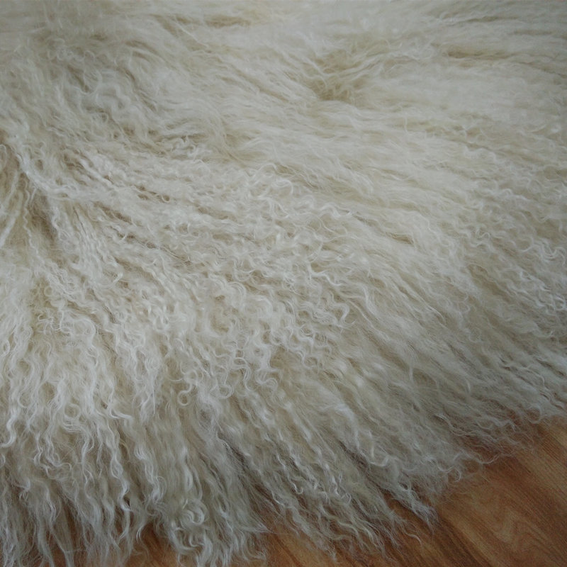 born curly wool blanket pography props Flokati basket filler cushion blanket for baby pography props LJ201208
