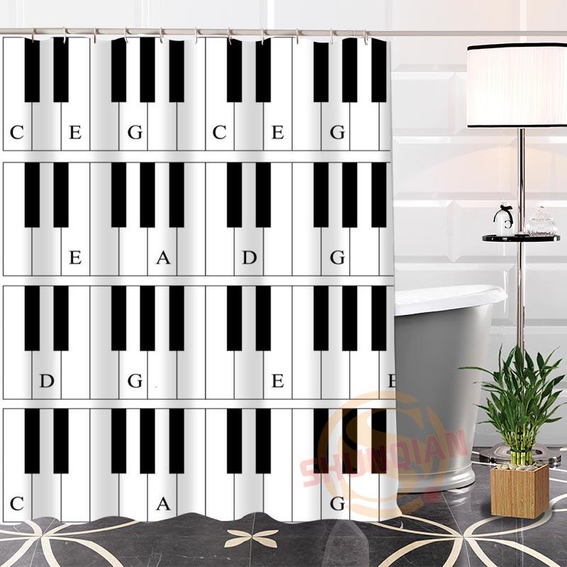 100% Polyester Custom Popular Creative Musical Fabric Modern Shower Curtain bathroom With Hooks New arrival H0223-44
100% Polyester Custom Popular Creative Musical Fabric Modern Shower Curtain bathroom With Hooks New arrival H0223-44