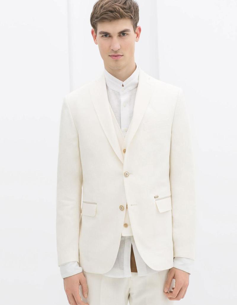2020 White Grooms Tuxedos Ivory Notched Lapel Wedding Suits For Men Mens Suits Two Buttons Groomsmen Suit(jacket+pants+vest, Blue
2020 White Grooms Tuxedos Ivory Notched Lapel Wedding Suits For Men Mens Suits Two Buttons Groomsmen Suit(jacket+pants+vest, Blue