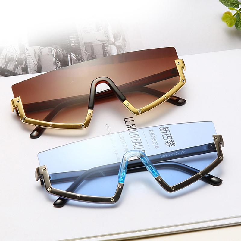 DAISYER Half frame custom luxury men one piece lens ladies sunglasses oversized sunglasses womens
DAISYER Half frame custom luxury men one piece lens ladies sunglasses oversized sunglasses womens