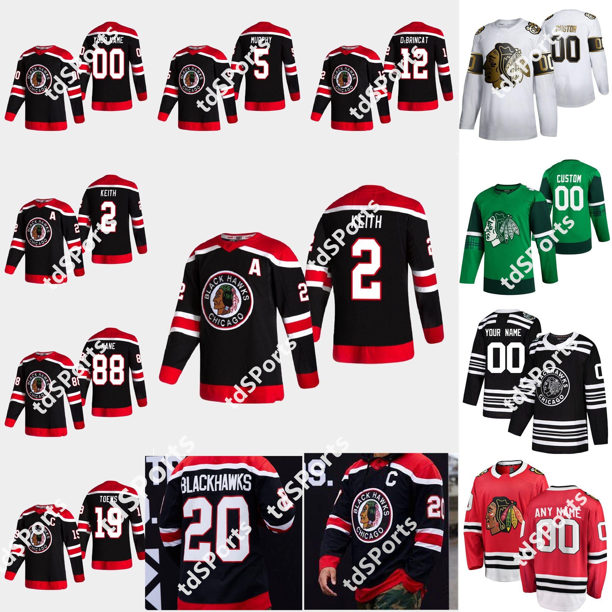 2021 Reverse Retro Chicago Blackhawks Hockey Jersey Janmark John Quenneville Andrew Shaw Zack Smith Nicolas Beaudin Custom Stitched, As shown in illustration
2021 Reverse Retro Chicago Blackhawks Hockey Jersey Janmark John Quenneville Andrew Shaw Zack Smith Nicolas Beaudin Custom Stitched, As shown in illustration