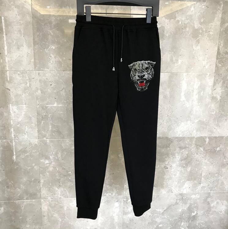 Trousers Men's Strass of High Quality Comfortable Fashion Pant Cotton for Man on Holiday Fso1, Black
Trousers Men's Strass of High Quality Comfortable Fashion Pant Cotton for Man on Holiday Fso1, Black