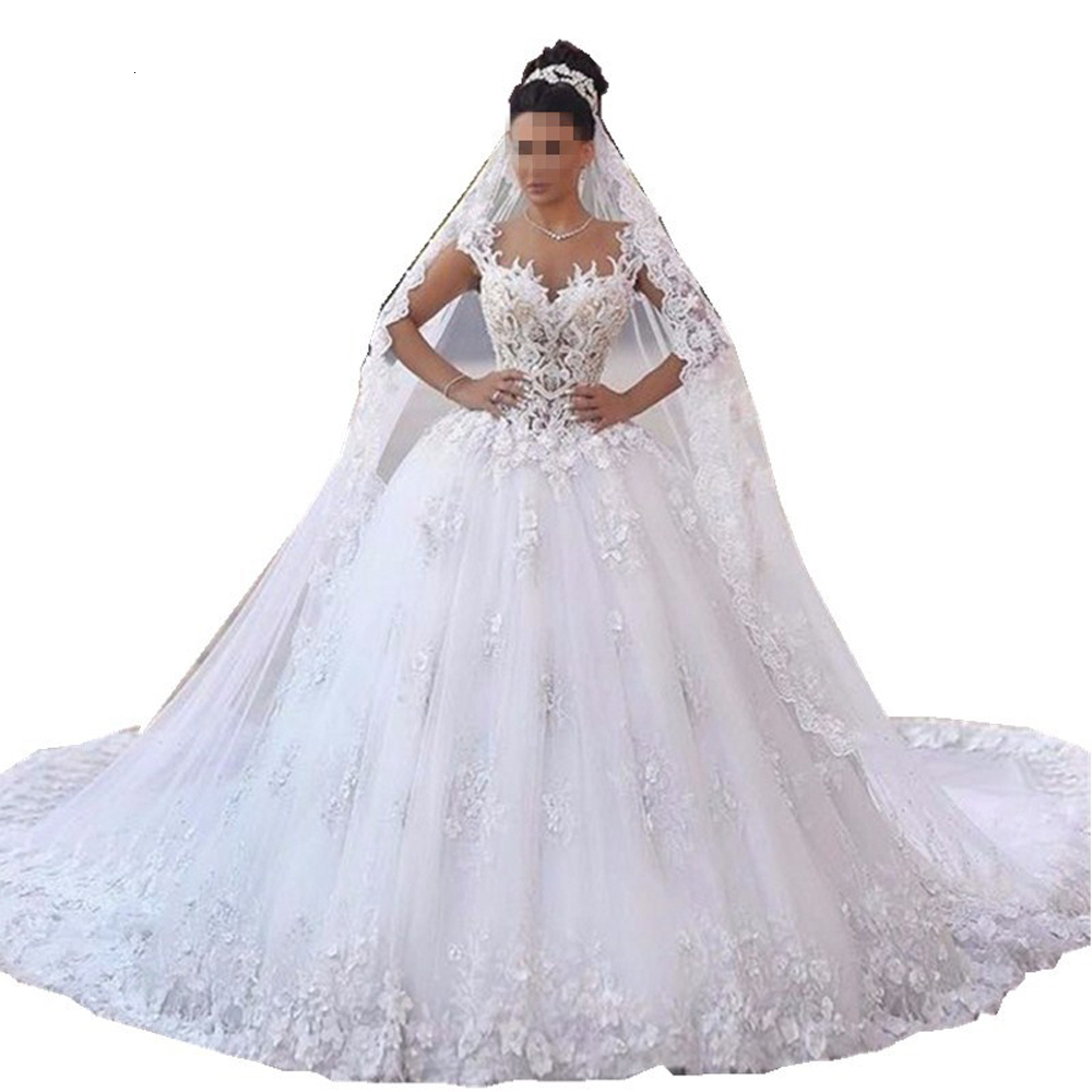 2021 New As Princess Backless Dear Lace See Through Royal Train Luxury Wedding Dressed in Bride Robe De Mariee SC34, White
2021 New As Princess Backless Dear Lace See Through Royal Train Luxury Wedding Dressed in Bride Robe De Mariee SC34, White