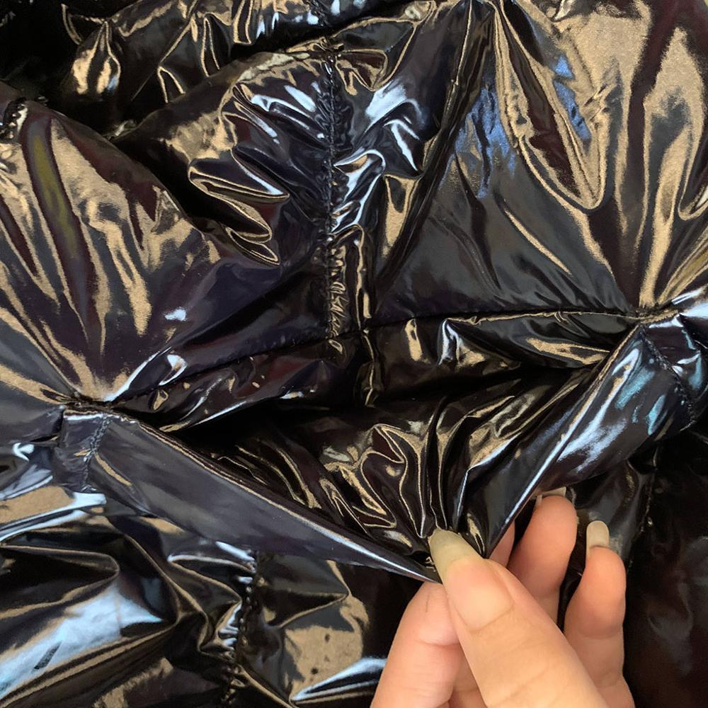 Fashion Fur Collar Cotton Jacket Women Padded Winter Coat Black Hood Warmness 4XL Women's Coats Plus Size Parkas Outwear 201019