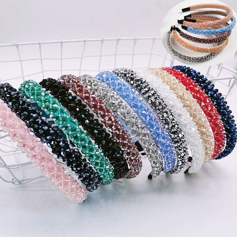 Blingbling Crystal Beaded Hairhoop Headwear Girl Women Handmade Accessories Pearl Flower Headband 11 COLORS DHL, Mix colors
Blingbling Crystal Beaded Hairhoop Headwear Girl Women Handmade Accessories Pearl Flower Headband 11 COLORS DHL, Mix colors
