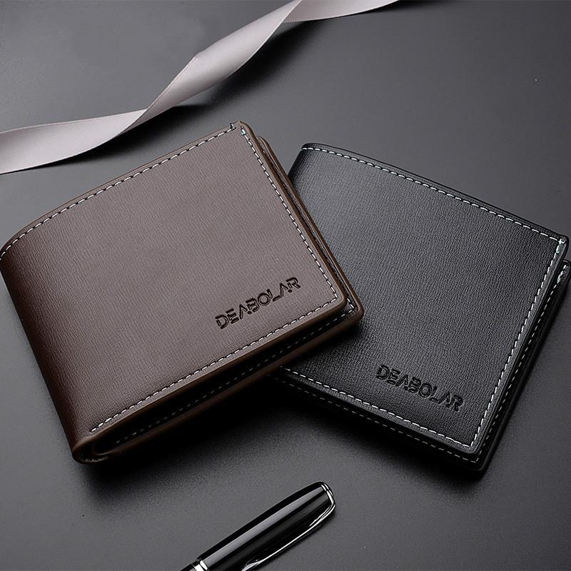 Men's Business Bifold Short Wallets Credit ID Card Holder Wallet Masculina Billetera Hombre Men Purse Male Money Slim Uomo Porte, Brown
Men's Business Bifold Short Wallets Credit ID Card Holder Wallet Masculina Billetera Hombre Men Purse Male Money Slim Uomo Porte, Brown