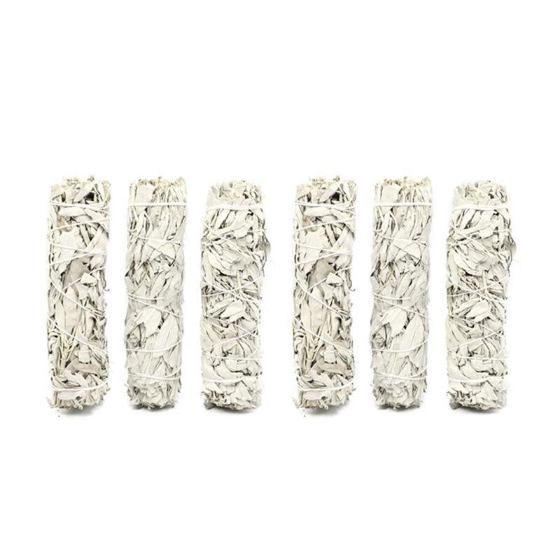 White Smudge Sticks Large Wanderlust Smudging Wand Incense Stick for Cleansing, Yoga, Blessing New Home (6 Pack
White Smudge Sticks Large Wanderlust Smudging Wand Incense Stick for Cleansing, Yoga, Blessing New Home (6 Pack