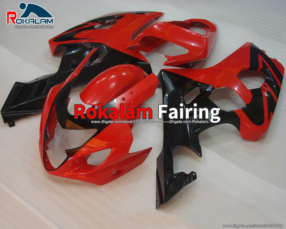 Red Black Bodywork For Suzuki Fairings GSXR 750 GSXR 600 2005 GSX-R600 2005 Motorcycle Fairing K4 04 05 2004 (Injection Molding), Customize
Red Black Bodywork For Suzuki Fairings GSXR 750 GSXR 600 2005 GSX-R600 2005 Motorcycle Fairing K4 04 05 2004 (Injection Molding), Customize
