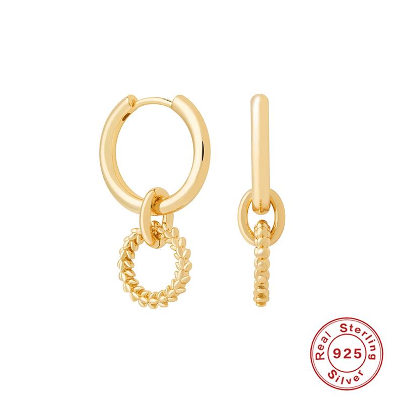 BOAKO 925 Sterling Silver New Design Double Circle Hoop Earrings for Women Girls Elegant Small Round Earring Huggie Jewelry Gift
BOAKO 925 Sterling Silver New Design Double Circle Hoop Earrings for Women Girls Elegant Small Round Earring Huggie Jewelry Gift