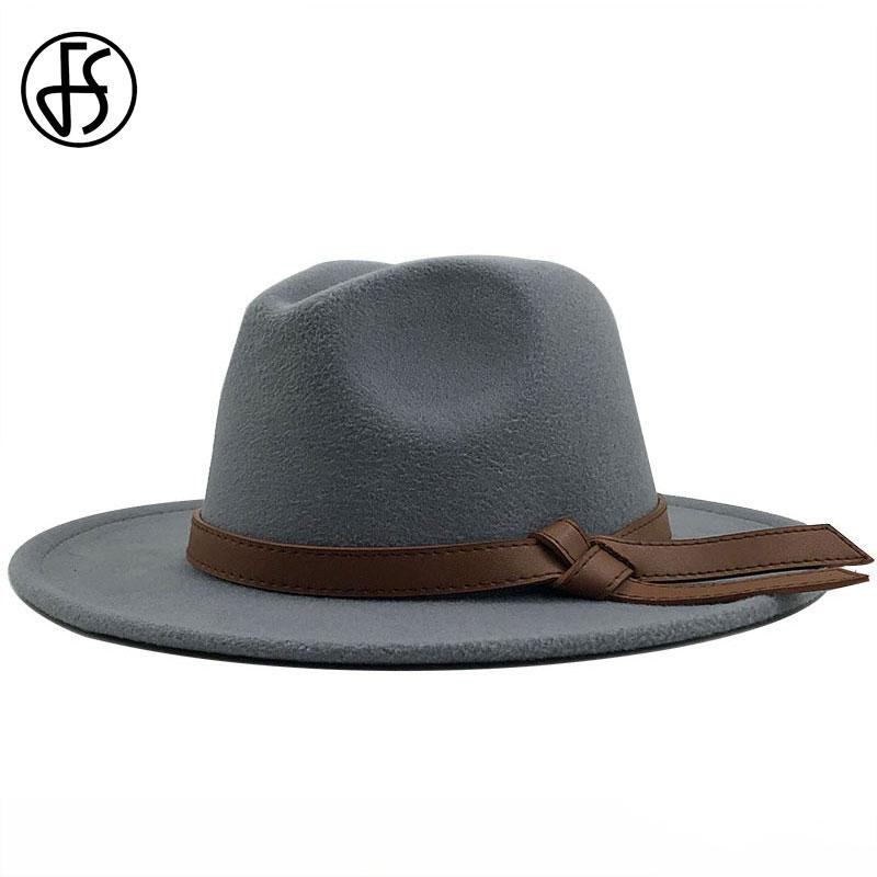 FS Wool Felt Black Winter Hats For Women Fedora Hat Wide Brim Panama Party Trilby Cowboy Cap Men Gentleman Jazz Casual Sombrero, White
FS Wool Felt Black Winter Hats For Women Fedora Hat Wide Brim Panama Party Trilby Cowboy Cap Men Gentleman Jazz Casual Sombrero, White