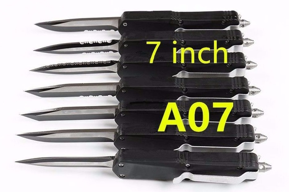 Mict small combat A07 7inch 7 models automatic auto Hunting camping Pocket Knife Survival Knifes Xmas gift
Mict small combat A07 7inch 7 models automatic auto Hunting camping Pocket Knife Survival Knifes Xmas gift