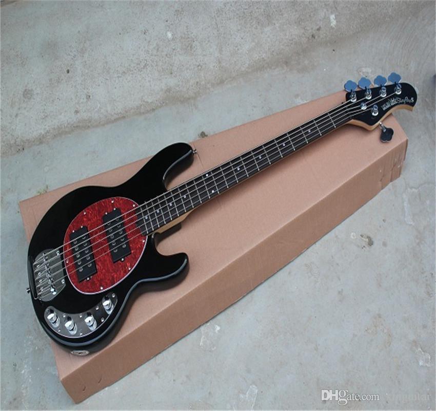 Factory Wholesale High Quality 5 string music man stingray Active pickups 9V battery guitar Electric Bass Guitar in stock
Factory Wholesale High Quality 5 string music man stingray Active pickups 9V battery guitar Electric Bass Guitar in stock