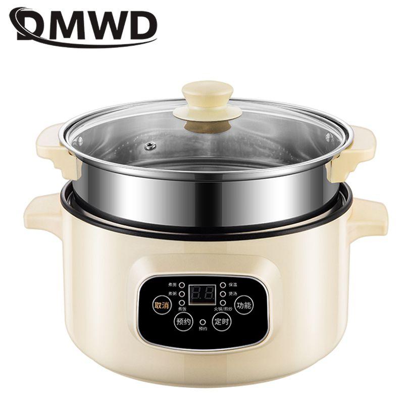DMWD Mini Electric Multicooker Breakfast Maker Noodles Pasta Cooker Hot Pot Porridge Soup Cooking Pot For 1-3 People 220V
DMWD Mini Electric Multicooker Breakfast Maker Noodles Pasta Cooker Hot Pot Porridge Soup Cooking Pot For 1-3 People 220V