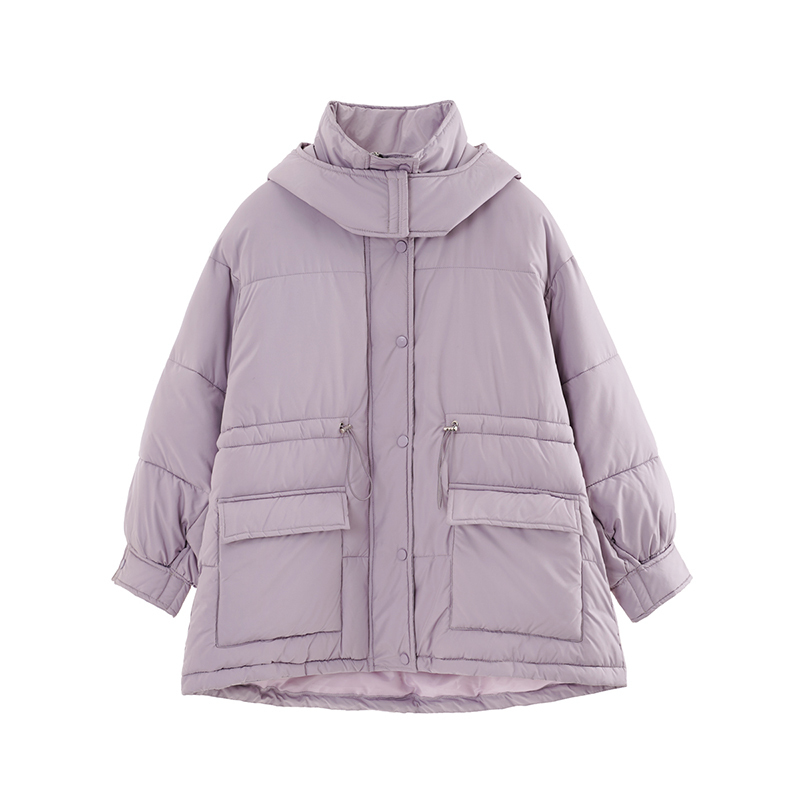 Women's Korean style loose cotton-padded jacket 2020 new cotton-padded jacket student winter clothing bread jacket trend LJ201127