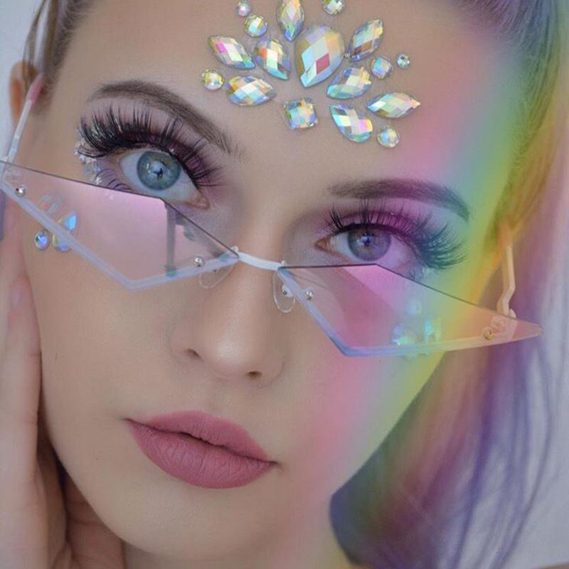 Chic Unique Irregular Mirror Sunglasses 2020 Women Sun Glasses Vintage Alloy Rimless Mirror Eyewear Men Punk Shades
Chic Unique Irregular Mirror Sunglasses 2020 Women Sun Glasses Vintage Alloy Rimless Mirror Eyewear Men Punk Shades