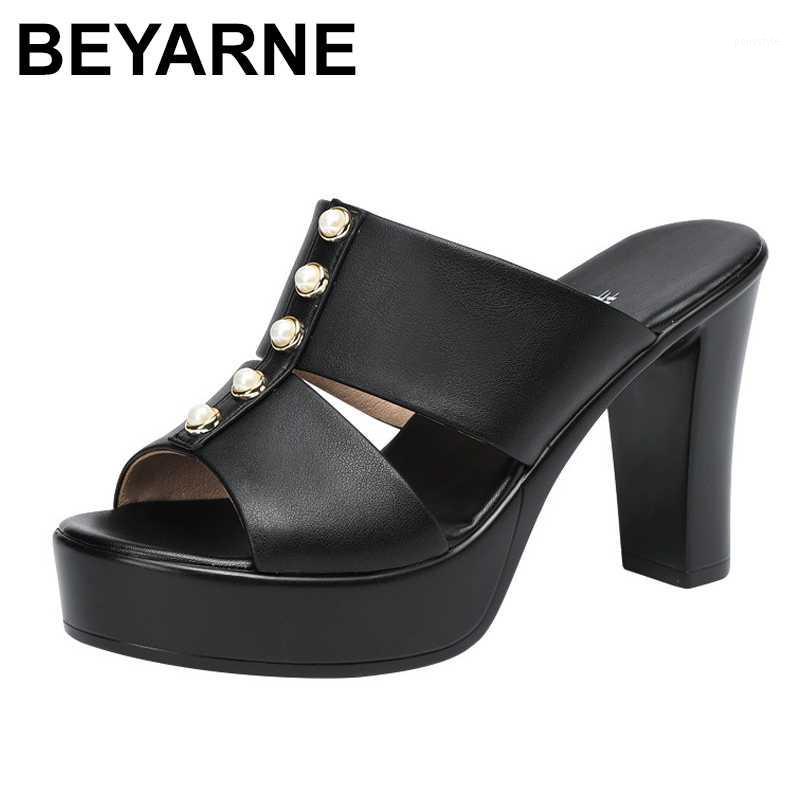 BEYARNE black block heel slippers | Large open heel summer 2020 office slippers for women, large size 431
BEYARNE black block heel slippers | Large open heel summer 2020 office slippers for women, large size 431