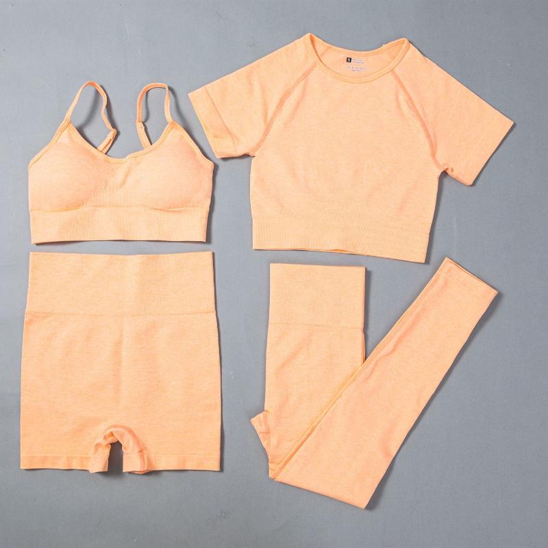 4 Piece Set Women Seamless Gym Clothing Yoga Set Quick Dry Workout Clothes for Women Solid Active Wear Bra Shirt Shorts Leggings, White brashort
4 Piece Set Women Seamless Gym Clothing Yoga Set Quick Dry Workout Clothes for Women Solid Active Wear Bra Shirt Shorts Leggings, White brashort