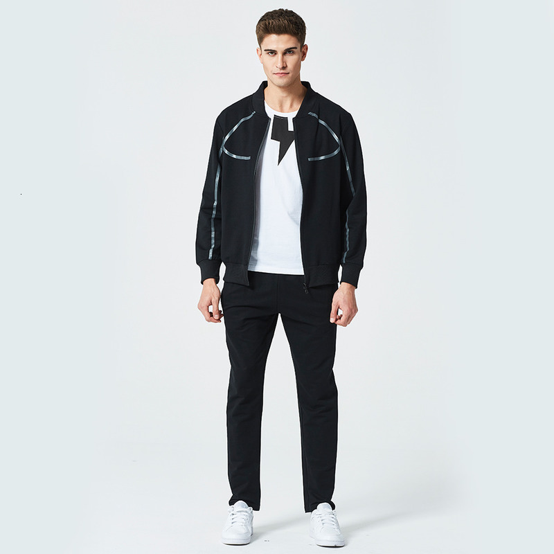2021 New Men's Fashion Casual Sportsuit Hoodies Sweatshirts Sportswear Zipper Coat+pant Tracksuit Men Brand Clothing 3uoq, Black
2021 New Men's Fashion Casual Sportsuit Hoodies Sweatshirts Sportswear Zipper Coat+pant Tracksuit Men Brand Clothing 3uoq, Black