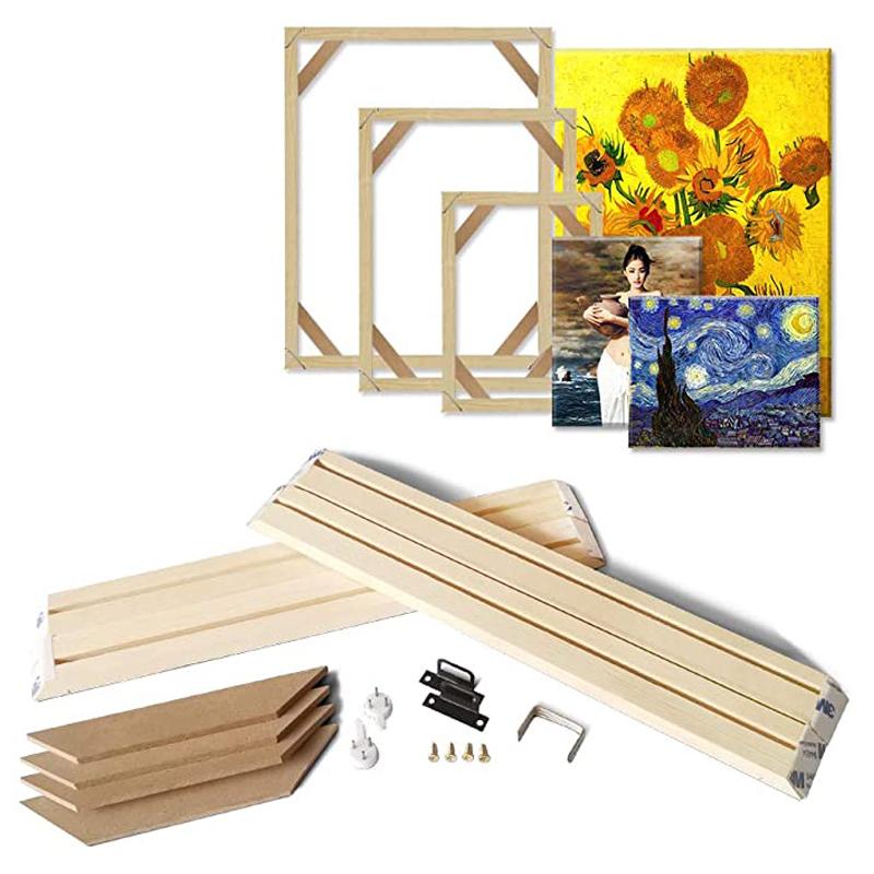 Diy Wood Frame for Canvas Oil Painting Wall Art Customized Wooden Stretcher Bars Multiple Sizes Diamond Paintings Home Decor
Diy Wood Frame for Canvas Oil Painting Wall Art Customized Wooden Stretcher Bars Multiple Sizes Diamond Paintings Home Decor