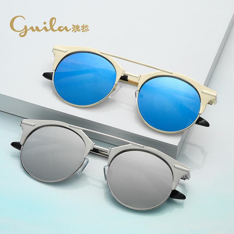Sunglasses Round Women Men Brand Designer Sun Glasses For Female Male Vintage Retro Sunglasses-women Metal Frames Blue Uv4001
Sunglasses Round Women Men Brand Designer Sun Glasses For Female Male Vintage Retro Sunglasses-women Metal Frames Blue Uv4001