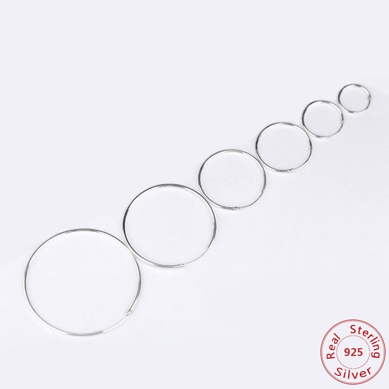 Fashion Accessories Big Circle Hoop Earrings Vintage 925 Sterling Silver Simple Geometry Brincos Hoop Earrings for women
Fashion Accessories Big Circle Hoop Earrings Vintage 925 Sterling Silver Simple Geometry Brincos Hoop Earrings for women