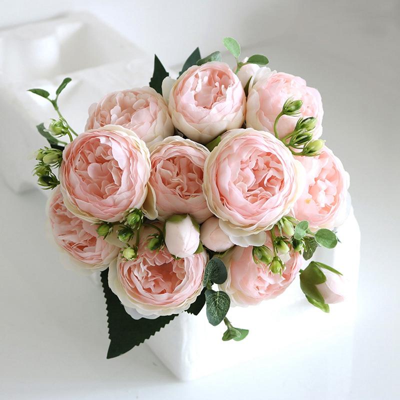 Nordic Artificial Flower Rose Wedding Bouquet Fake Peony Flower for Party Table Ornament Home Decoration Craft Accessories, Rose flower
Nordic Artificial Flower Rose Wedding Bouquet Fake Peony Flower for Party Table Ornament Home Decoration Craft Accessories, Rose flower