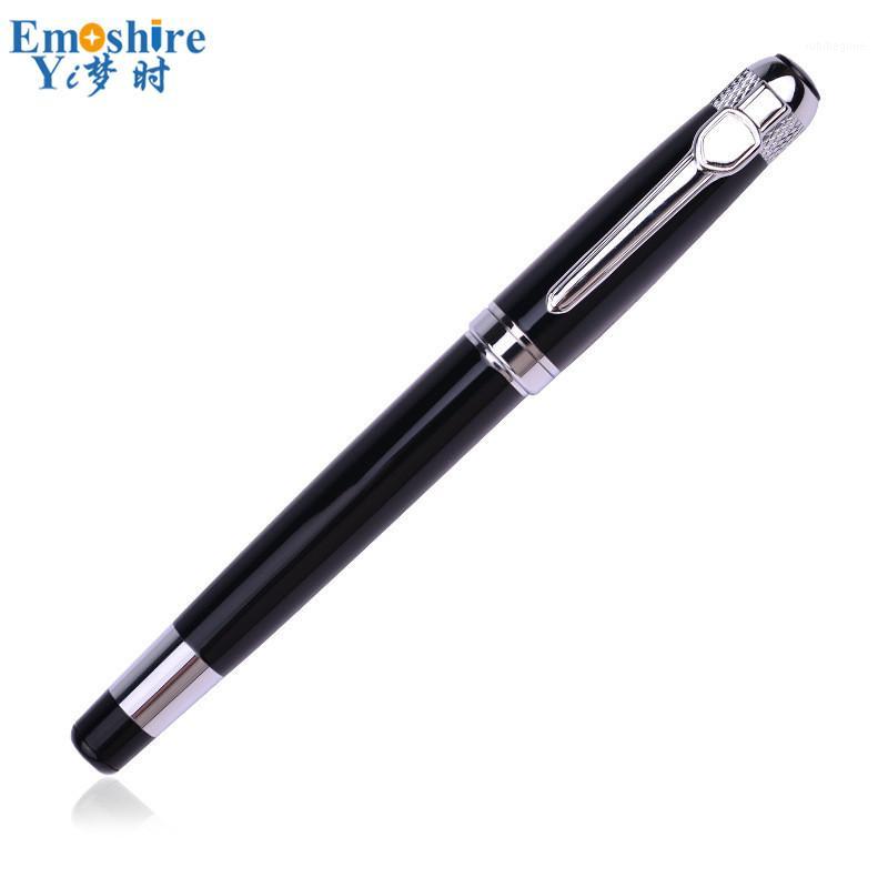 

Business Black Signature Pen Gift Metal Custom Advertising Gel Pen Creative Gift Ballpoint Wholesale Stationery P5511, As pic