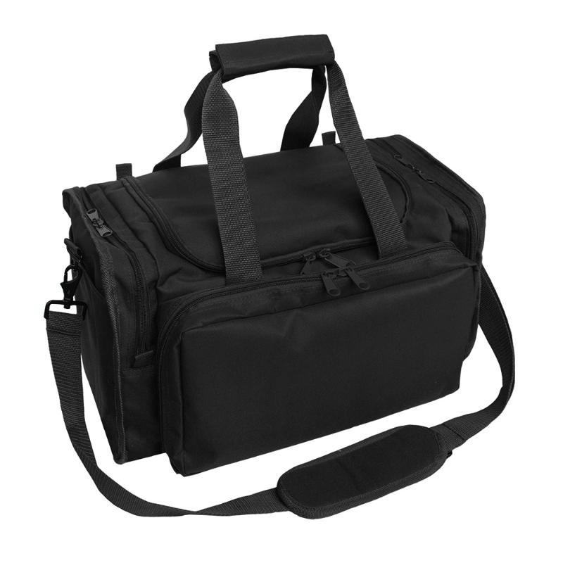 Outdoor Multifunctional Tactical Duffel Bag Gear Shooting Range Bag Shoulder Hunting Travel, Black
Outdoor Multifunctional Tactical Duffel Bag Gear Shooting Range Bag Shoulder Hunting Travel, Black