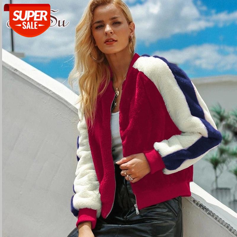 ArtSu Patchwork Fleece Jacket Women Cardigan Casual Loose Oversized Jackets Ladies Coats Winter Clothes Streetwear ASCO20359 #Bn42, Black;brown
ArtSu Patchwork Fleece Jacket Women Cardigan Casual Loose Oversized Jackets Ladies Coats Winter Clothes Streetwear ASCO20359 #Bn42, Black;brown