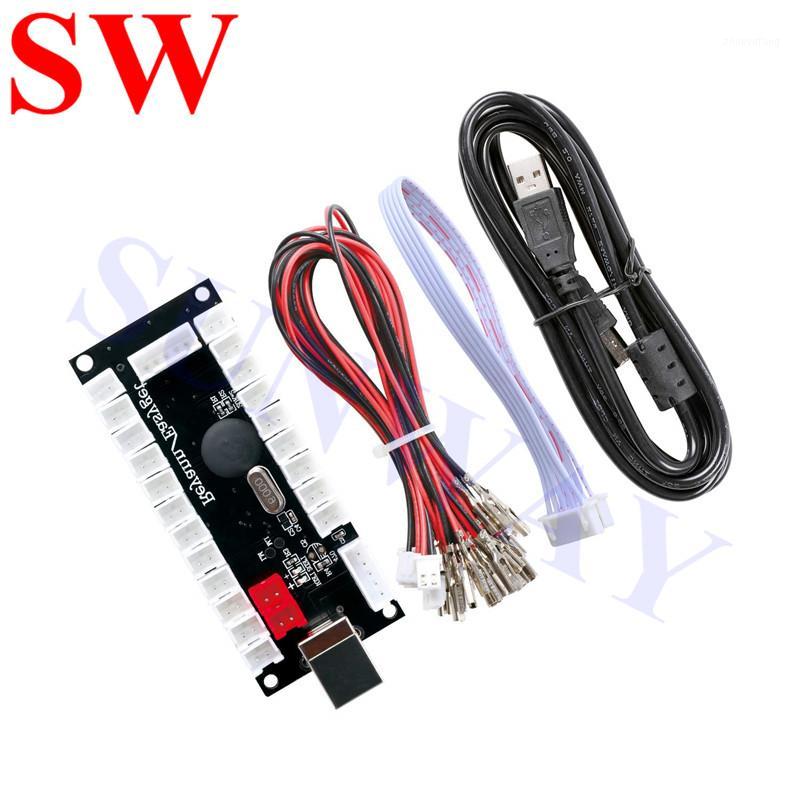 Black Color New Zero Delay USB PC Joystick PCB Board USB Controls with 2PIN Cable To MAME Games & Mini Top Arcade Machine1
Black Color New Zero Delay USB PC Joystick PCB Board USB Controls with 2PIN Cable To MAME Games & Mini Top Arcade Machine1