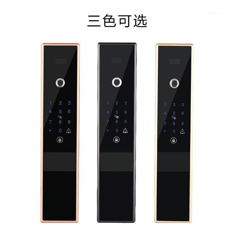 Automatic smart lockSemiconductor fingerprint lock Anti-cat eye opening Anti-theft door Electronic lockRemote APP1 
Automatic smart lockSemiconductor fingerprint lock Anti-cat eye opening Anti-theft door Electronic lockRemote APP1