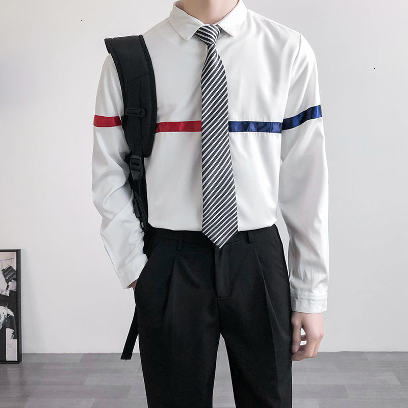 Shirts 2021 Men' Spring and Winter New Self-cultivation College Student Art Class Shirt Young Clothes 44CN, Black
Shirts 2021 Men' Spring and Winter New Self-cultivation College Student Art Class Shirt Young Clothes 44CN, Black