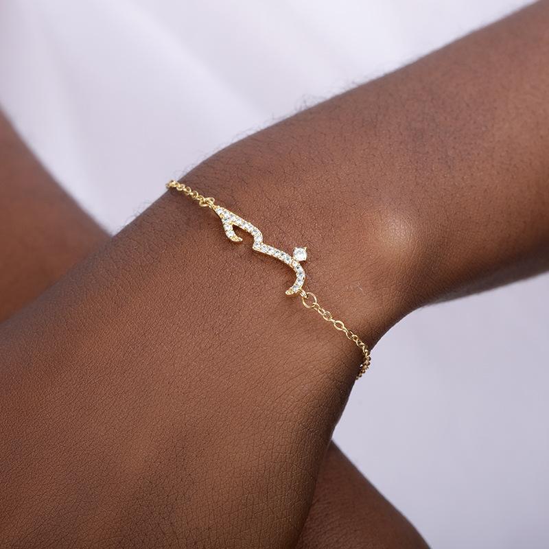 Boho Jewelry CZ Arabic Name Lover Bracelet Femme Islamic Crystal Friendship Bracelets For Women Pulseras Hombre BFF Gifts 2021
Boho Jewelry CZ Arabic Name Lover Bracelet Femme Islamic Crystal Friendship Bracelets For Women Pulseras Hombre BFF Gifts 2021