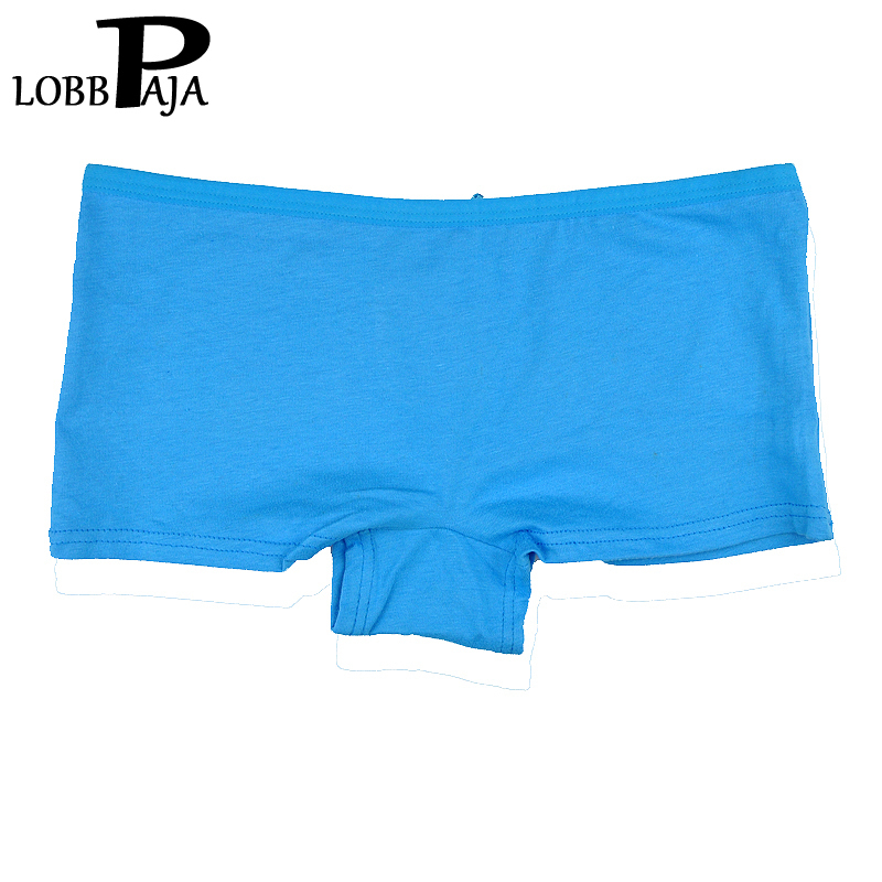LOBBPAJA Lot 6 pcs Underwear Women Cotton Panties Girls Boxers Shorts Boyshorts Underpants Ladies Intimates Lingerie #568 201112