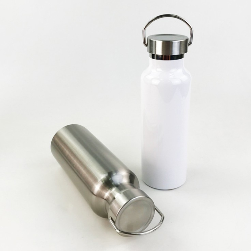 High Quality White Blank Sublimation Water Bottle 21oz Wide Mouth Leakproof Traveling Sport Sublimation Water Bottle, Stainless steel color
High Quality White Blank Sublimation Water Bottle 21oz Wide Mouth Leakproof Traveling Sport Sublimation Water Bottle, Stainless steel color