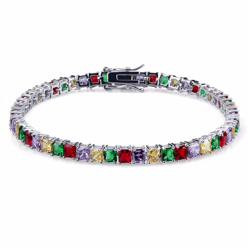1 Fashion Mixed Color Cubic Zircon Bracelet for Women Bling Iced Out CZ Stone Hip Hop Jewelry Copper Tennis Chain Gift Jewelry
1 Fashion Mixed Color Cubic Zircon Bracelet for Women Bling Iced Out CZ Stone Hip Hop Jewelry Copper Tennis Chain Gift Jewelry