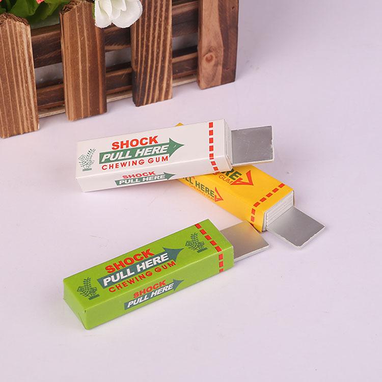 Electric Shock Joke Chewing Gum Pull Head Shocking Toy Gift Gadget Prank Trick Gag Funny
Electric Shock Joke Chewing Gum Pull Head Shocking Toy Gift Gadget Prank Trick Gag Funny