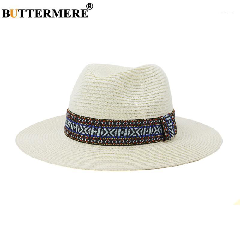 Wide Brim Hats BUTTERMERE White Panama Hat Summer Sun For Women Man Beach Straw Men UV Protection Cap Chapeau Femme 2021 Fedora1
Wide Brim Hats BUTTERMERE White Panama Hat Summer Sun For Women Man Beach Straw Men UV Protection Cap Chapeau Femme 2021 Fedora1